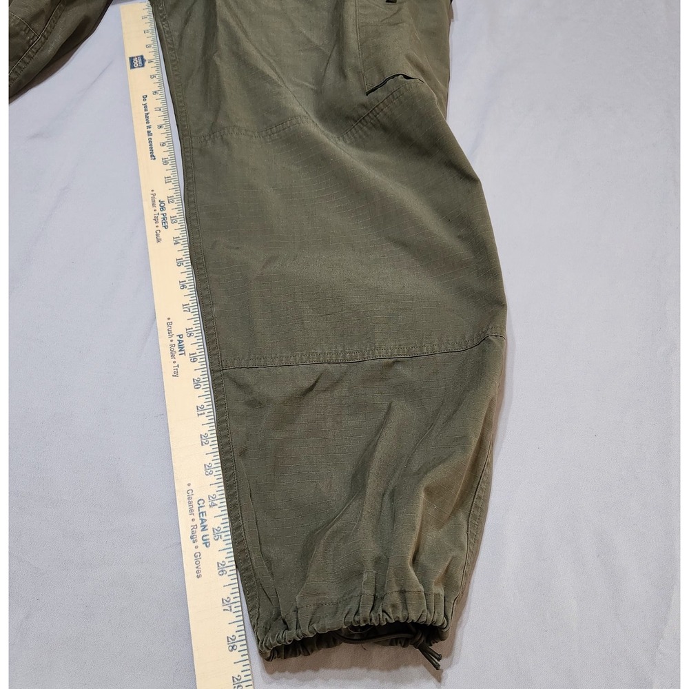 Austrian Army Ripstop Double Knee Cargo Pants Olive Green Tactical Trousers - Picture 5 of 10